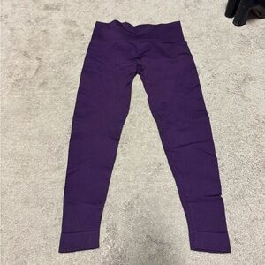 Set active sculptflex ribbed leggings in purple